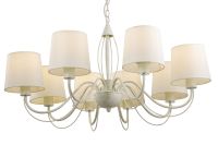 A9310LM-8WG Люстра подвесная DECORATIVE CLASSIC ORLEAN, Бело-золотой, ArteLamp